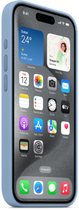 Панель Apple MagSafe Silicone Case для Apple iPhone 15 Pro Winter Blue (MT1L3) - зображення 6