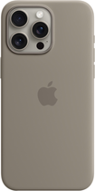 Панель Apple MagSafe Silicone Case для Apple iPhone 15 Pro Max Clay (MT1Q3) - зображення 1