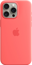 Панель Apple MagSafe Silicone Case для Apple iPhone 15 Pro Max Guava (MT1V3) - зображення 1