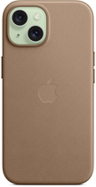 Панель Apple MagSafe FineWoven Case для Apple iPhone 15 Taupe (MT3C3) - зображення 4