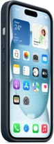 Панель Apple MagSafe FineWoven Case для Apple iPhone 15 Pacific Blue (MT3G3) - зображення 7