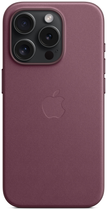 Панель Apple MagSafe FineWoven Case для Apple iPhone 15 Pro Mulberry (MT4L3) - зображення 4