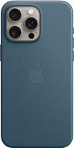 Панель Apple MagSafe FineWoven Case для Apple iPhone 15 Pro Max Pacific Blue (MT4Y3) - зображення 1