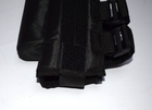 Щока на приклад зброї регульована BB1, накладка підщічник на приклад АК, гвинтівки, рушниці з панелями під патронташ Чорна - зображення 9