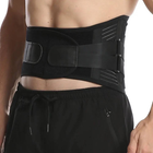 Поперековий ремінь з еластичними пластинами для чоловіків та жінок на спину Kyncilor XL - зображення 3
