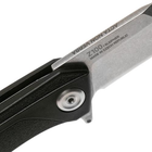 Нож складной ANV Knives Z100 Liner lock, GRN, Plain Edge ANVZ100-047 Черный (2000980604524) - изображение 4