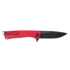 Нож складной ANV Knives Z100 DLC, Liner lock, G10, Plain Edge ANVZ100-025 Красный (2000980604555) - изображение 2