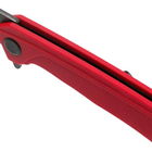 Нож складной ANV Knives Z100 DLC, Liner lock, G10, Plain Edge ANVZ100-025 Красный (2000980604555) - изображение 6