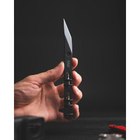 Ніж ANV Knives M050 CMS DLC, Kydex Sheath ANVM050-001 Чорний (2000980604715) - зображення 5