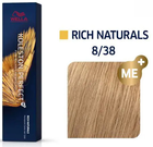Фарба для волосся Wella Professionals Koleston Perfect Me+ Rich Naturals 8/38 60 мл (8005610627212) - зображення 2