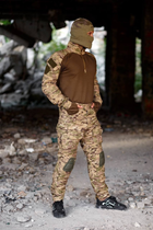 Форма мультикам демісезонна тактична multicam з наколінниками костюм мультикам військова форма одягу ЗСУ 50 - зображення 9