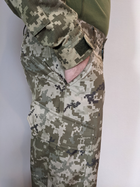 Штани тактичні, військові ЗСУ на флісі піксель зимові Розмір M (48) - зображення 9