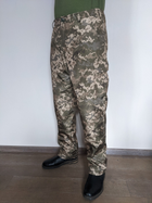Штани утеплені на флісі тактичні, військові ЗСУ зимові піксель Розмір 3XL (56) - зображення 4