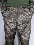 Штани утеплені на флісі тактичні, військові ЗСУ зимові піксель Розмір M (48) - зображення 6