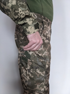 Штани утеплені на флісі тактичні, військові ЗСУ зимові піксель Розмір L (50) - зображення 8
