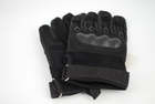 Тактичні рукавички з пальцями 9004_XL_Black - зображення 5