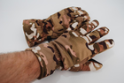 Тактичні теплі рукавички softshell 9100_XXL_Multicam - зображення 5