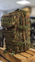 Рюкзак военный тактический Mil-Tec 20 л Камуфляж US ASSAULT PACK SM VEGETATO W/L (14002042-20) - изображение 5