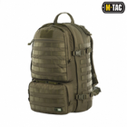 Тактичний рюкзак водонепроникний M-Tac Trooper Pack Dark Olive з безліччю відділень та місцем для гідратора - зображення 1