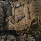 Штурмовой рюкзак 25 л M-Tac Mission Pack Laser Cut Coyote с местом для гидратора и D-кольцах на плечах - изображение 8