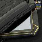 Однолямочная тактическая сумка M-Tac Admin Bag Elite Multicam Black/Black с отсеком для пистолета - изображение 9