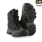 Берці зимові чоловічі тактичні черевики, що не промокають, M-tac Thinsulate Black розмір 45 (30 см) високі з утеплювачем - зображення 1
