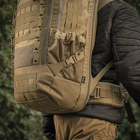 Рюкзак тактический на 60 л M-Tac LARGE ELITE GEN.IV Coyote с жесткой спинкой - изображение 7