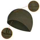 Шапка Beanie 2.0 Himatec 200 Олива Camotec розмір L - изображение 4