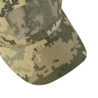 Тактична кепка бейсболка CM Tactic Rip stop Teflon ММ14 Camotec розмір Універсальний - изображение 6
