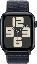 Smartwatch Apple Watch SE (2023) GPS 44mm Midnight Aluminium Case with Midnight Sport Loop (MREA3) - obraz 2