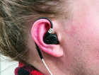 Активні наушники Bluetooth Howard Impact Sport In-Ear Hear Through Technology під Каску, Шолом! - зображення 8