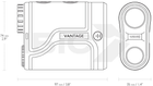 Далекомір лазерний Hawke Vantage LCD 6x21 900м - зображення 3