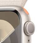 Smartwatch Apple Watch Series 9 GPS 41mm Starlight Aluminium Case with Starlight Sport Loop (MR8V3) - obraz 3