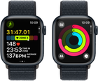 Смарт-годинник Apple Watch Series 9 GPS 41mm Midnight Aluminium Case with Midnight Sport Loop (MR8Y3) - зображення 8