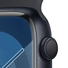 Smartwatch Apple Watch Series 9 GPS 45mm Midnight Aluminium Case with Midnight Sport Band - S/M (MR993) - obraz 3