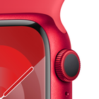 Смарт-годинник Apple Watch Series 9 GPS 41mm (PRODUCT) Red Aluminium Case with (PRODUCT) Red Sport Band - S/M (MRXG3) - зображення 3