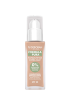 Тональний крем Deboran Milano Formula Pura Fondo Fluido SPF15 02 Beige 30 мл (8009518268492)