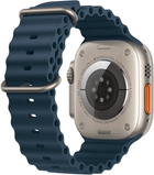 Smartwatch Apple Watch Ultra 2 GPS + Cellular 49mm Titanium Case with Blue Ocean Band (MREG3) - obraz 3