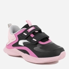 Buty sportowe dziecięce dla dziewczynki na rzepy Primigi 4956611 35 Czarny/Fuksja (8055069736492) - obraz 2