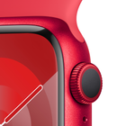 Smartwatch Apple Watch Series 9 GPS + Cellular 41mm (PRODUCT)RED Aluminium Case with (PRODUCT)RED Sport Band - S/M (MRY63) - obraz 3