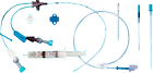 Набор Teleflex для центральной венозной катетеризации с двухпросветным катетером Blue FlexTip: 7 Fr х 16 см (CS-12702-E) - изображение 1