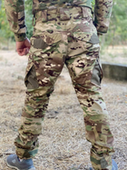Тактические штаны Мультикам брюки “Кайман”, военные штаны тактические мультикам multicam, боевые штаны мультикам ВСУ 50 - изображение 6