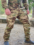 Тактические штаны Мультикам брюки “Кайман”, военные штаны тактические мультикам multicam, боевые штаны мультикам ВСУ 46 - изображение 8