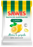 Witaminowe lizaki Sawes Sugar Free Lemon Candies Bag 50 g (8470003396301) - obraz 1