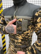 Тактическая мужская флисовая кофта пиксель размер 3XL - изображение 2