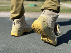 Чоловічі армійські черевики AK військові берці демісезонні Tactic тактичні берці Waterproof койот 45 розмір - зображення 6