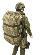 Тактична сумка-рюкзак, баул UKRTAC Піксель - зображення 4