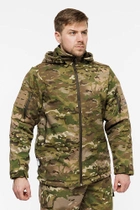 Мужская камуфляжная куртка L цвет хаки Flas ЦБ-00205115 - изображение 1