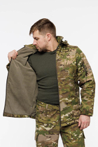 Мужская камуфляжная куртка M цвет хаки Flas ЦБ-00205115 - изображение 4
