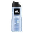 Żel pod prysznic Adidas Dynamic Pulse 3 w 1 dla mężczyzn 400 ml (3616303459093) - obraz 1